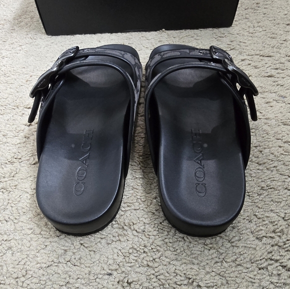 Coach slides/sandals Men size 10 - Picture 5 of 8